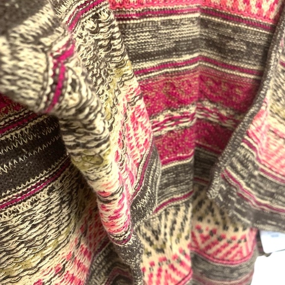 Chaps Multicolor Patterned Women's Cardigan medium - Picture 4 of 5